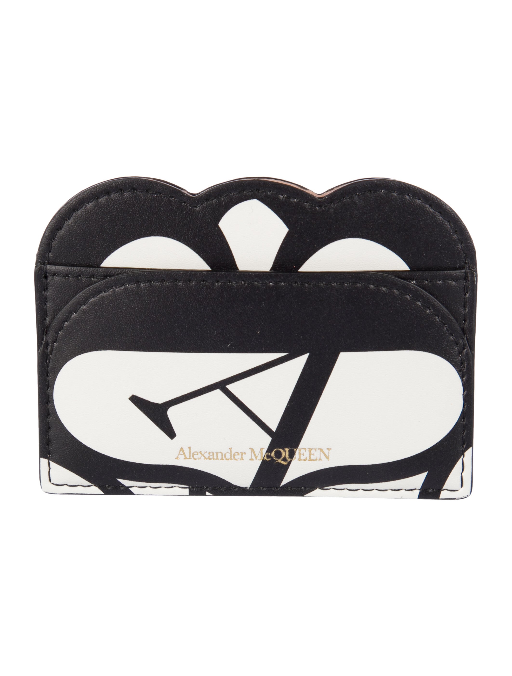 Alexander McQueen Leather Printed Coin Pouch