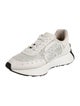 Alexander McQueen Leather Mesh Accents Sneakers