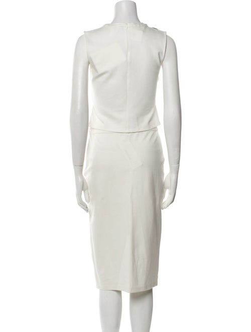 Alexander McQueen 2022 Striped Skirt Set