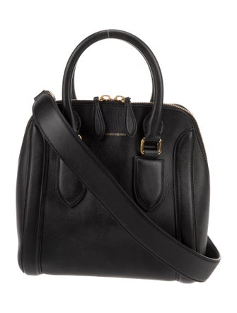 Alexander McQueen Leather Top Handle Bag