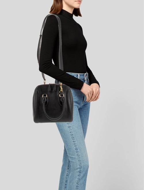 Alexander McQueen Leather Top Handle Bag