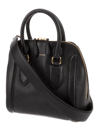 Alexander McQueen Leather Top Handle Bag
