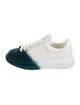 Alexander McQueen Leather Colorblock Pattern Chunky Sneakers