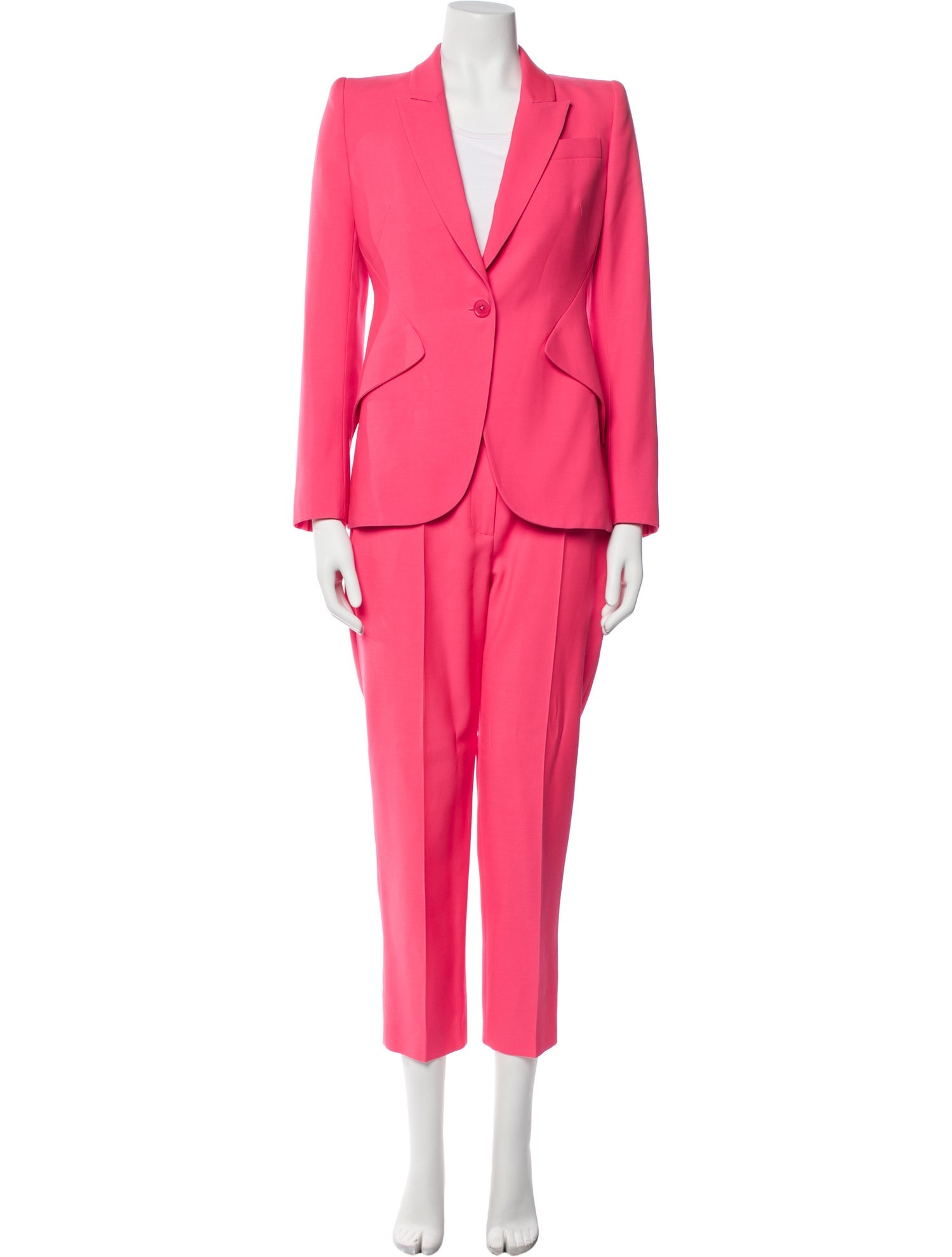 Alexander McQueen 2021 Wool Pantsuit