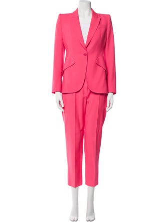 Alexander McQueen 2021 Wool Pantsuit