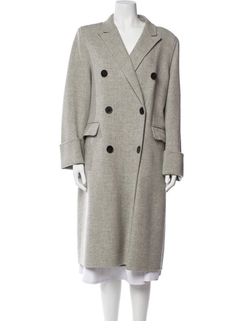 Alexander McQueen 2015 Virgin Wool Trench Coat