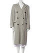 Alexander McQueen 2015 Virgin Wool Trench Coat