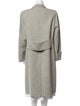 Alexander McQueen 2015 Virgin Wool Trench Coat