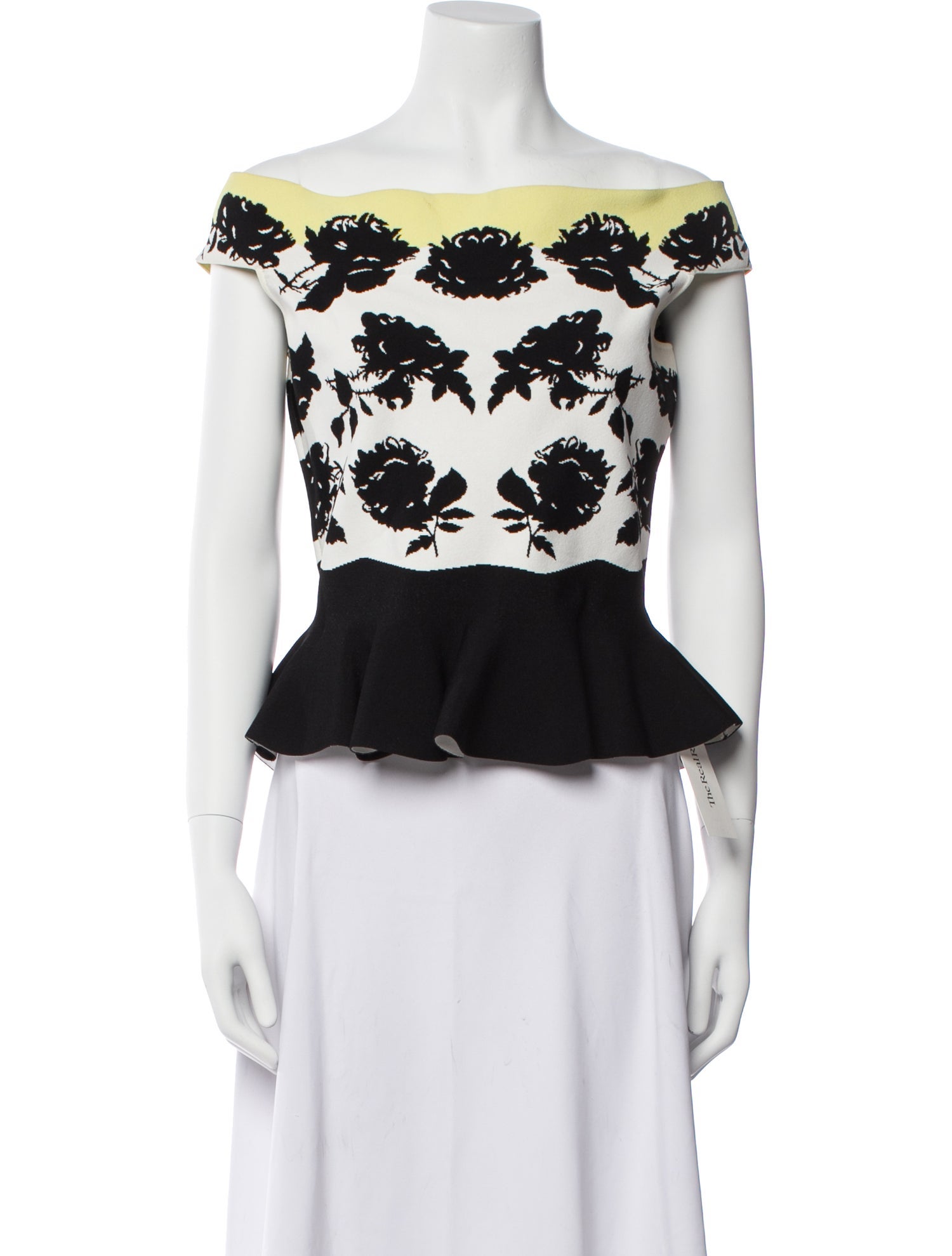 Alexander McQueen 2017 Printed Crop Top