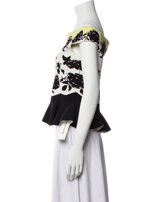 Alexander McQueen 2017 Printed Crop Top