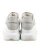Alexander McQueen Leather Glitter Accents Sneakers