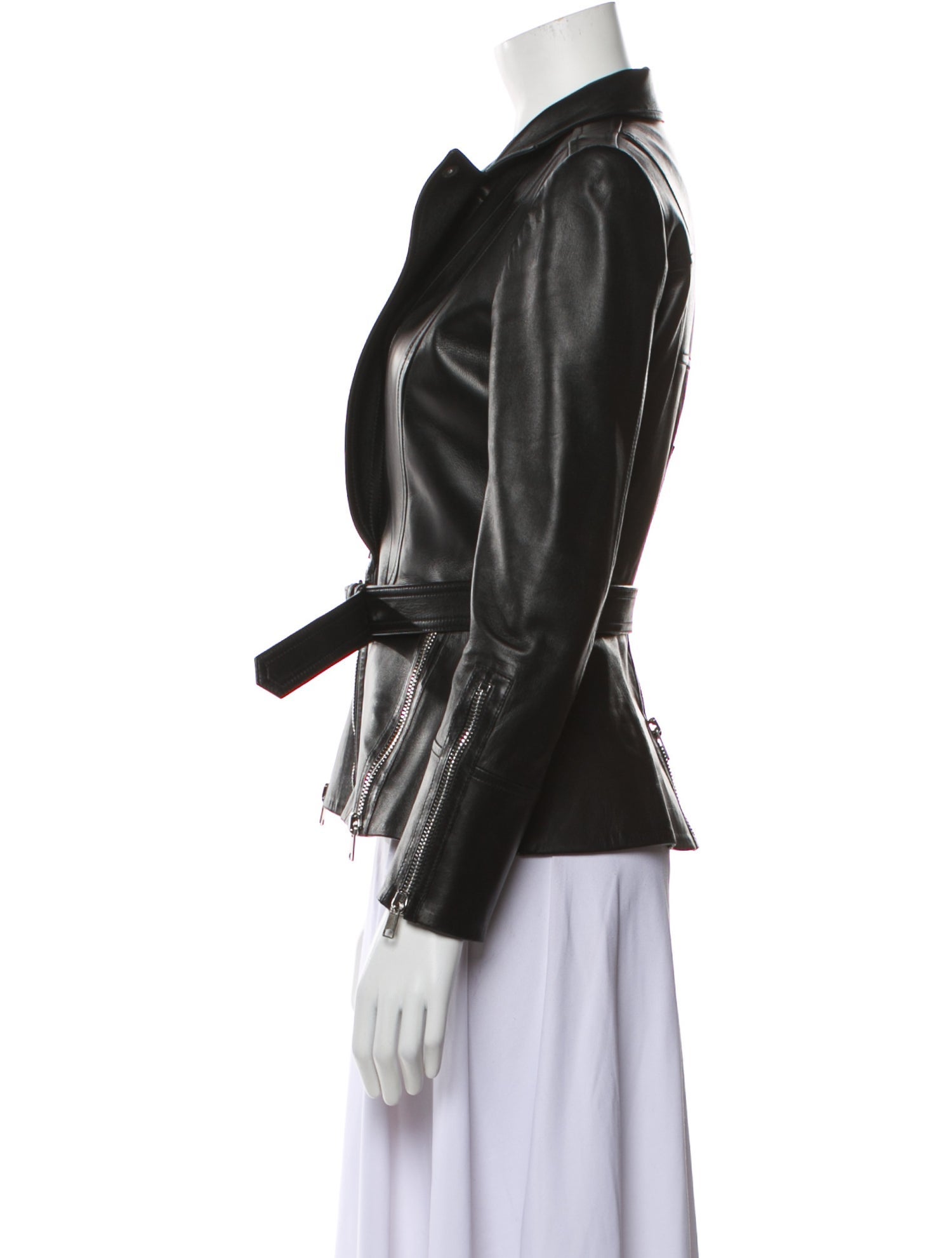 Alexander McQueen Leather Biker Jacket