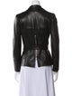 Alexander McQueen Leather Biker Jacket