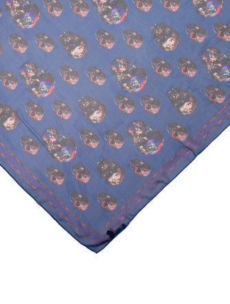 Alexander McQueen Silk Skull Scarf