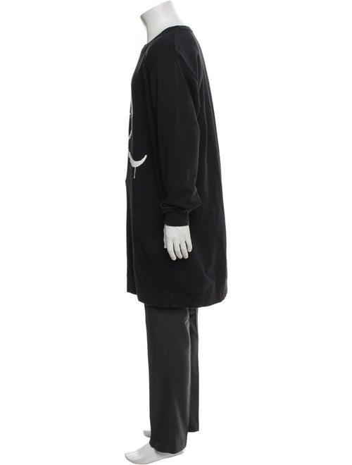 McQ Alexander McQueen Graphic Print Crew Neck Sweatshirt