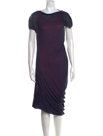 McQ Alexander McQueen 2011 Midi Length Dress