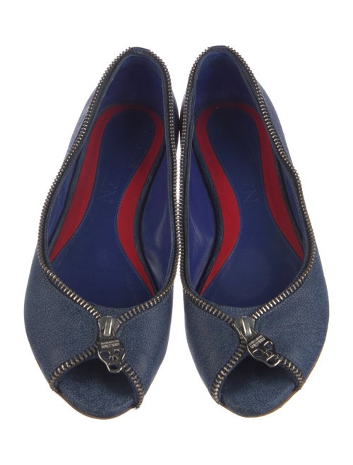 Alexander McQueen Leather Flats