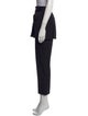 Alexander McQueen Wool Straight Leg Pants