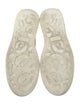 Alexander McQueen Leather Colorblock Pattern Sneakers
