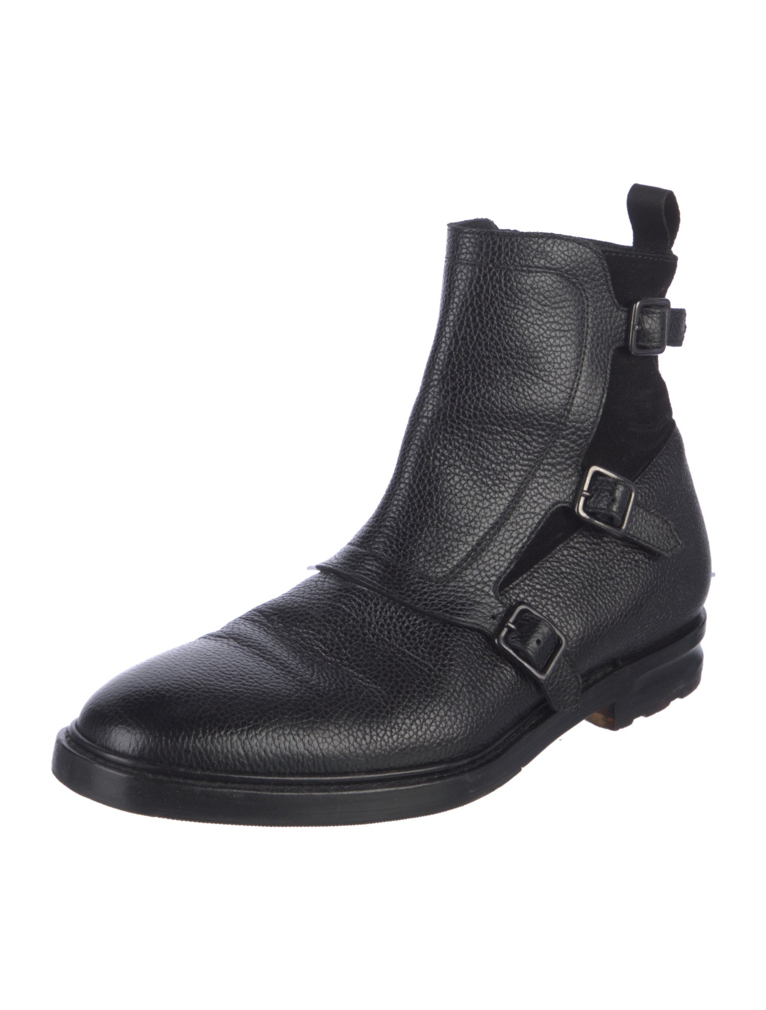 Alexander McQueen Leather Sock Boots