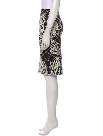 Alexander McQueen Printed Knee-Length Skirt