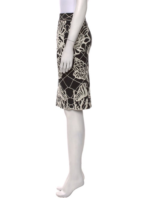 Alexander McQueen Printed Knee-Length Skirt