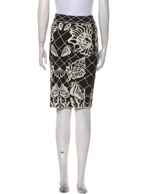 Alexander McQueen Printed Knee-Length Skirt