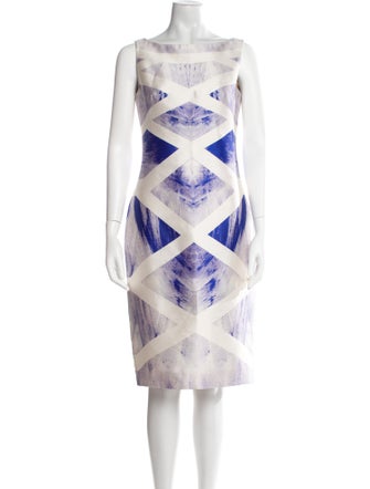 Alexander McQueen 2009 Knee-Length Dress