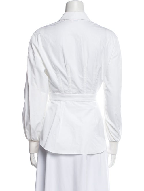 Alexander McQueen Long Sleeve Button-Up Top