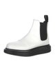 Alexander McQueen Leather Chelsea Boots