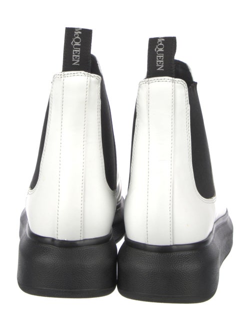 Alexander McQueen Leather Chelsea Boots