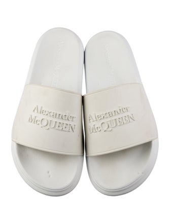Alexander McQueen Rubber Slides