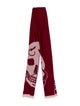 Alexander McQueen Wool Paisley Print Scarf