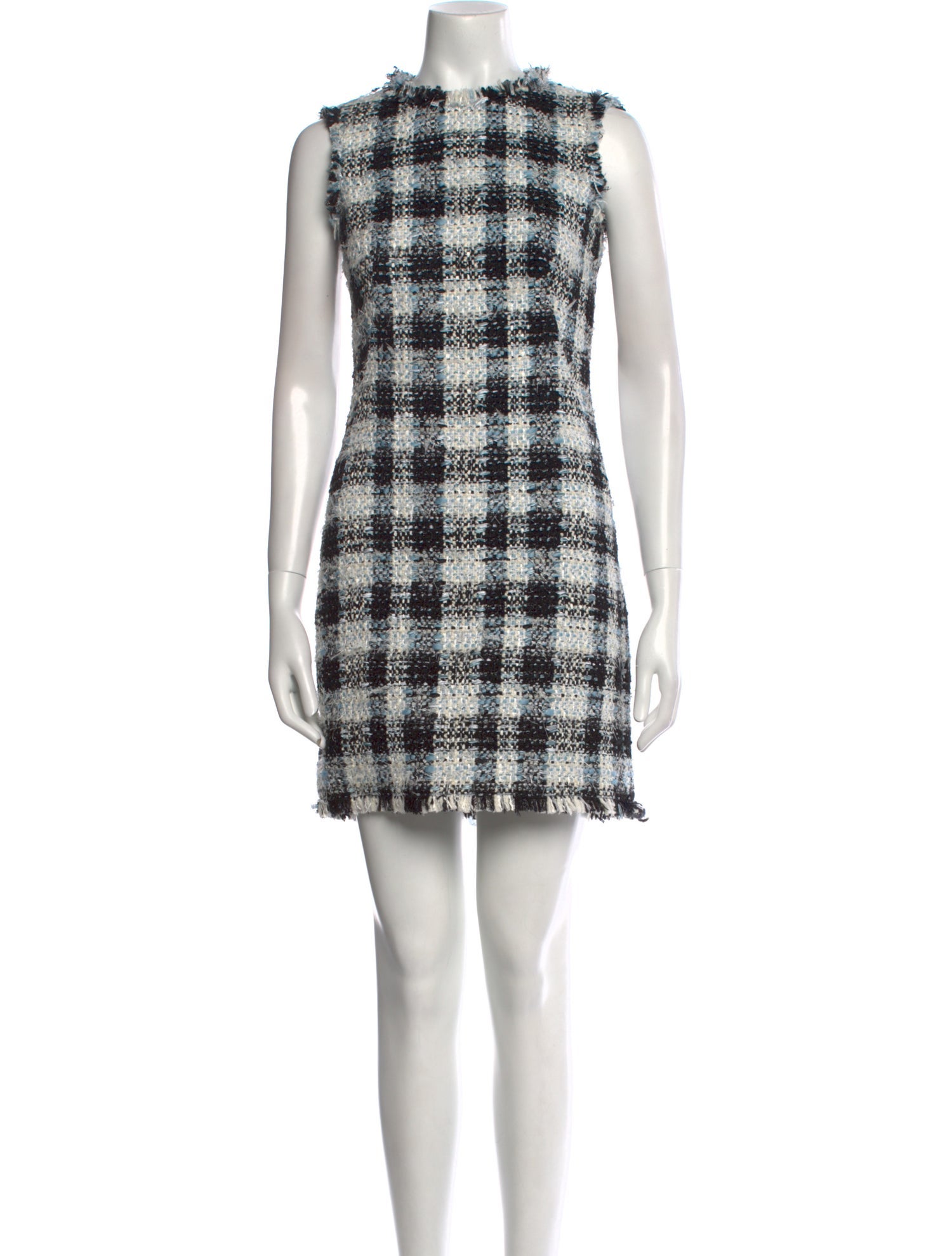 Alexander McQueen Tweed Mini Dress