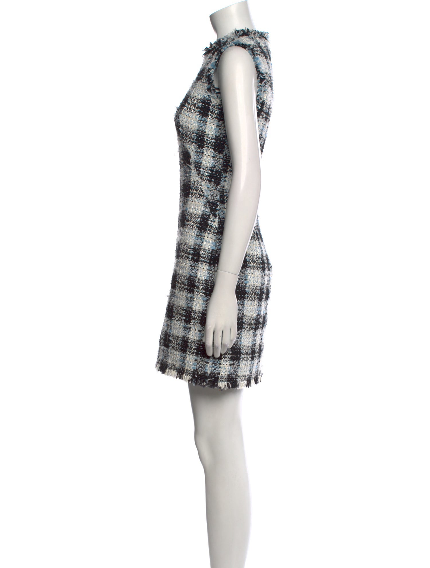 Alexander McQueen Tweed Mini Dress