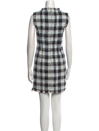 Alexander McQueen Tweed Mini Dress