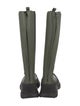Alexander McQueen Leather Rain Boots