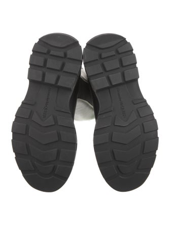 Alexander McQueen Leather Rain Boots