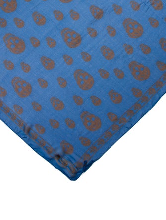 Alexander McQueen Silk Skull Scarf