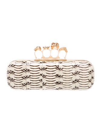 Alexander McQueen Skull Clutch