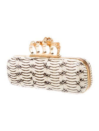 Alexander McQueen Skull Clutch