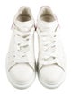 Alexander McQueen Leather Mesh Accents Sneakers