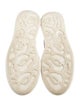 Alexander McQueen Leather Mesh Accents Sneakers