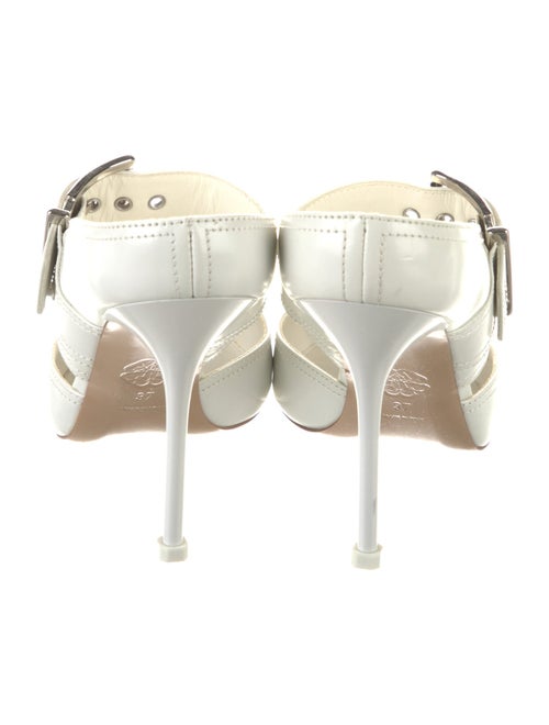 Alexander McQueen Leather Slingback Pumps