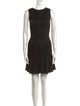 Alexander McQueen Crew Neck Knee-Length Dress