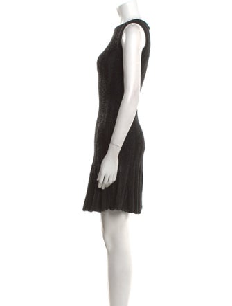 Alexander McQueen Crew Neck Knee-Length Dress