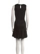 Alexander McQueen Crew Neck Knee-Length Dress