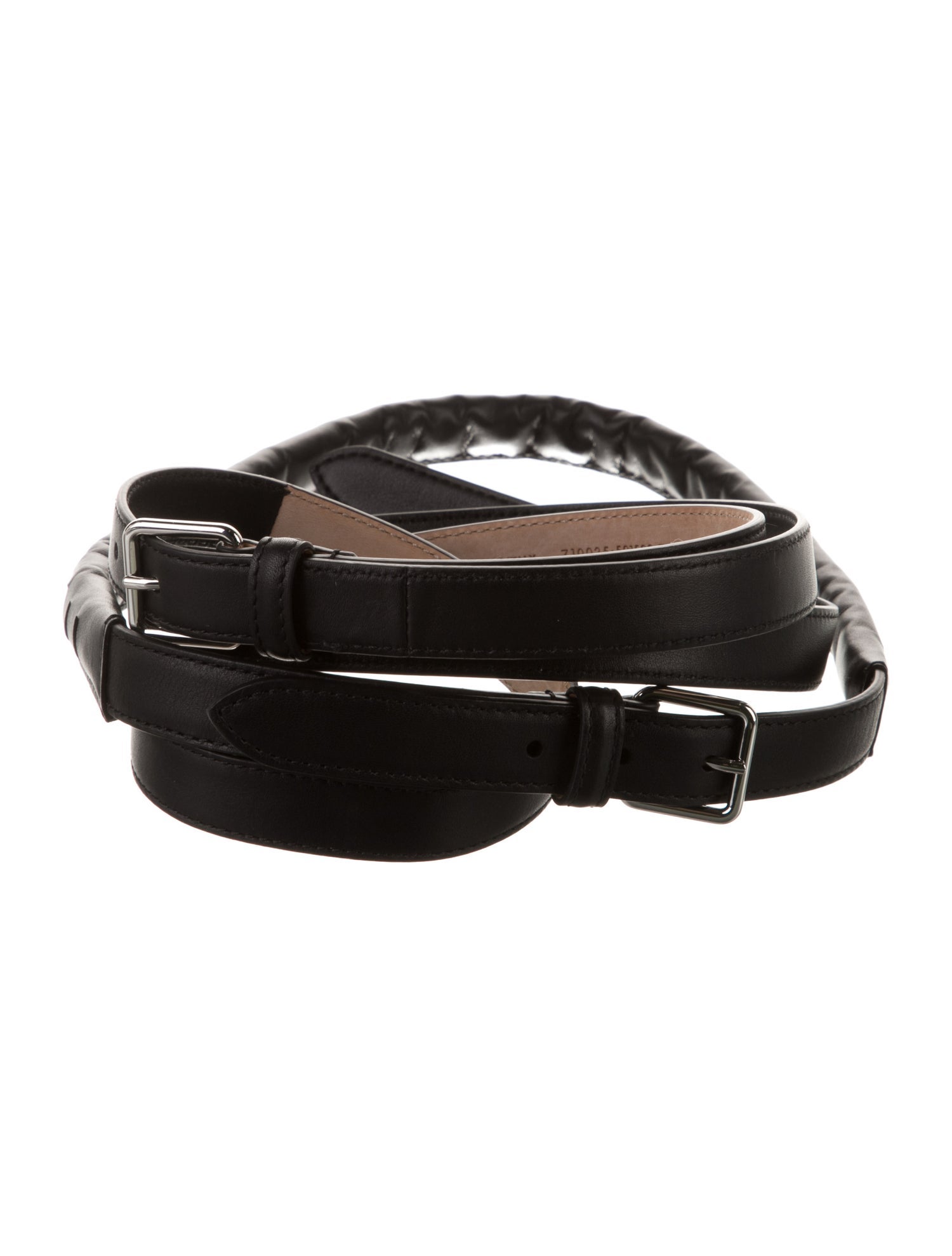 Alexander McQueen Leather Waist Belt