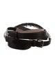 Alexander McQueen Leather Waist Belt