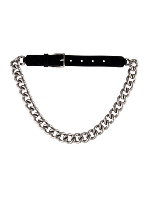 Alexander McQueen Skinny Metal Waist Belt